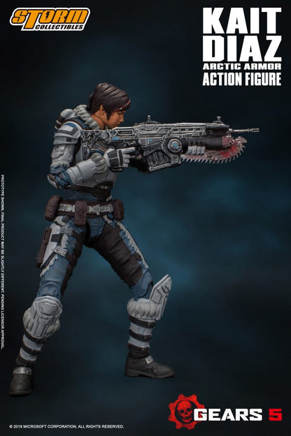 GEARS 5 - KAIT DIAZ ARCTIC ARMOR ACTION FIGURE  Gears 5 | (ギアーズ5) アクションフィギュア ケイト・ディアス アークティックアーマー