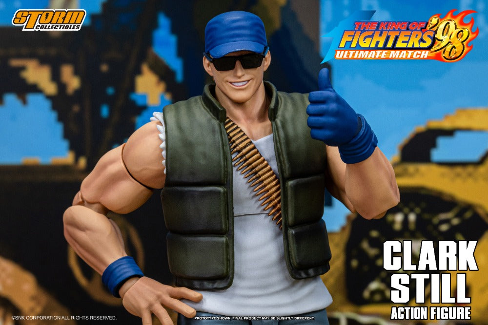 THE KING OF FIGHTERS ’98 ULTIMATE MATCH CLARK STILL ACTION FIGURE | ザ・キング・オブ・ファイターズ '98 アルティメットマッチ アクションフィギュア クラーク・スティル