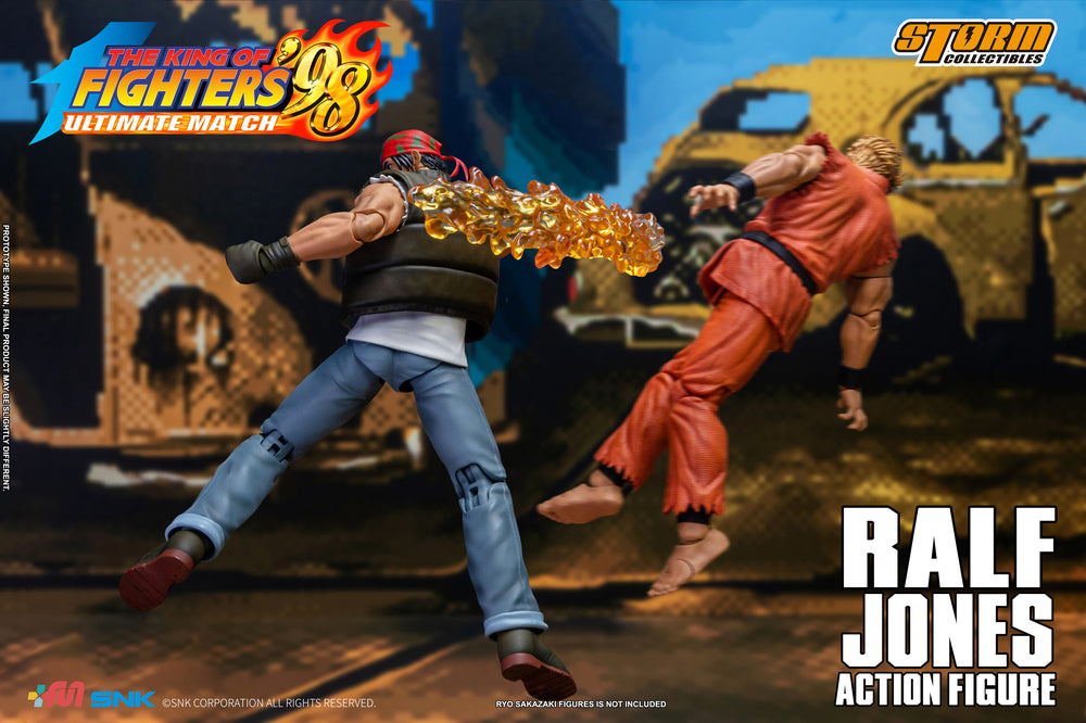 THE KING OF FIGHTERS ’98 ULTIMATE MATCH RALF JONES ACTION FIGURE | ザ・キング・オブ・ファイターズ '98 アルティメットマッチ アクションフィギュア ラルフ・ジョーンズ