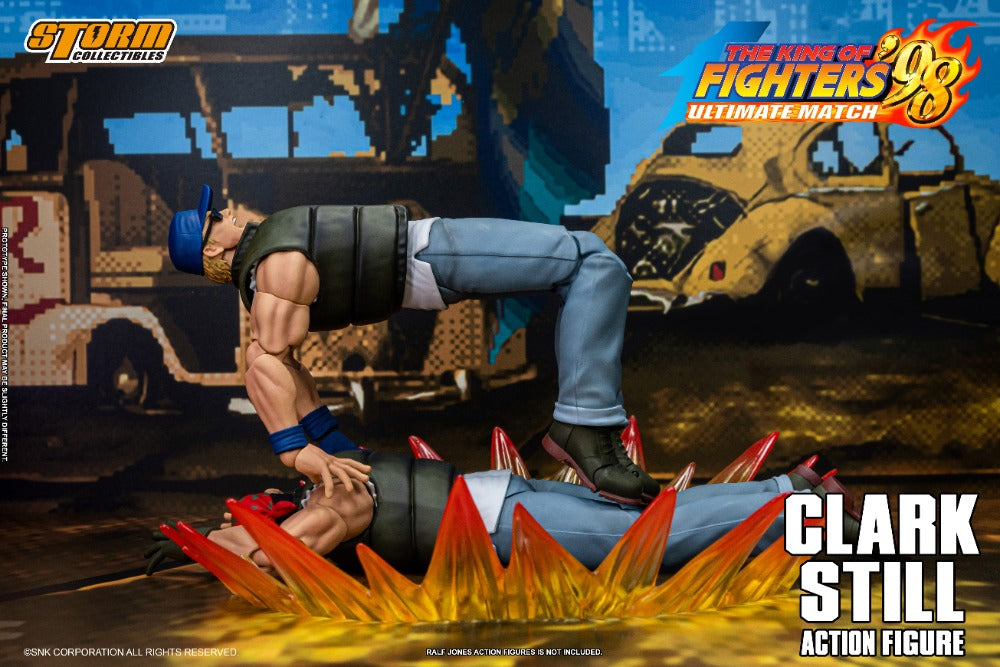 THE KING OF FIGHTERS ’98 ULTIMATE MATCH CLARK STILL ACTION FIGURE | ザ・キング・オブ・ファイターズ '98 アルティメットマッチ アクションフィギュア クラーク・スティル