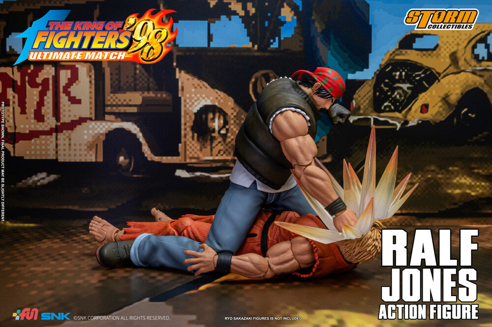 THE KING OF FIGHTERS ’98 ULTIMATE MATCH RALF JONES ACTION FIGURE | ザ・キング・オブ・ファイターズ '98 アルティメットマッチ アクションフィギュア ラルフ・ジョーンズ