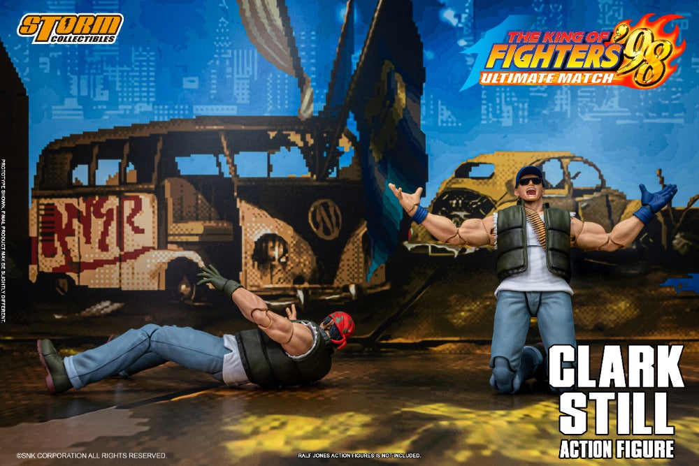 THE KING OF FIGHTERS ’98 ULTIMATE MATCH CLARK STILL ACTION FIGURE | ザ・キング・オブ・ファイターズ '98 アルティメットマッチ アクションフィギュア クラーク・スティル