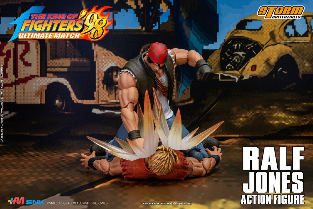 THE KING OF FIGHTERS ’98 ULTIMATE MATCH RALF JONES ACTION FIGURE | ザ・キング・オブ・ファイターズ '98 アルティメットマッチ アクションフィギュア ラルフ・ジョーンズ