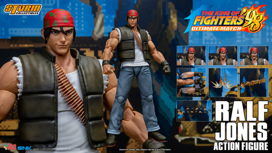 THE KING OF FIGHTERS ’98 ULTIMATE MATCH RALF JONES ACTION FIGURE | ザ・キング・オブ・ファイターズ '98 アルティメットマッチ アクションフィギュア ラルフ・ジョーンズ