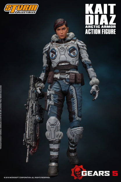 GEARS 5 - KAIT DIAZ ARCTIC ARMOR ACTION FIGURE  Gears 5 | (ギアーズ5) アクションフィギュア ケイト・ディアス アークティックアーマー