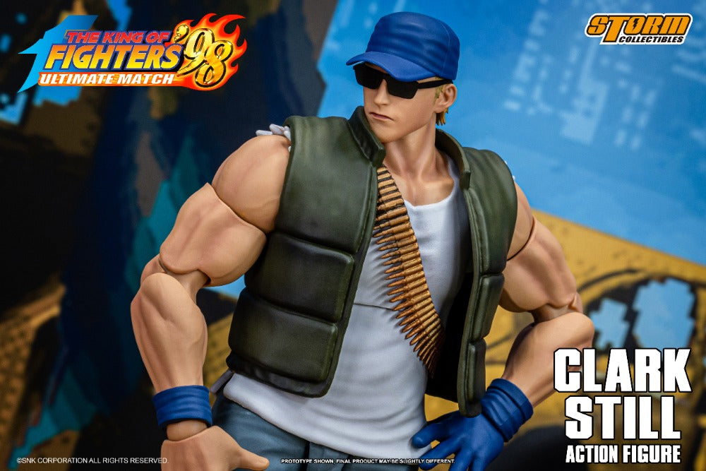 THE KING OF FIGHTERS ’98 ULTIMATE MATCH CLARK STILL ACTION FIGURE | ザ・キング・オブ・ファイターズ '98 アルティメットマッチ アクションフィギュア クラーク・スティル