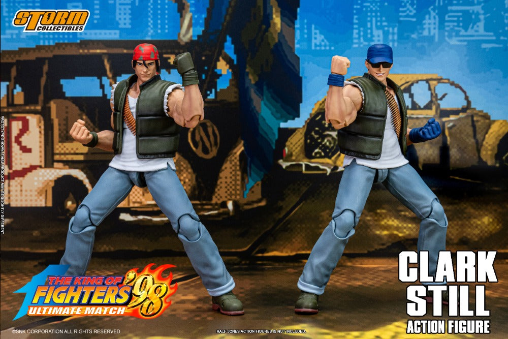 THE KING OF FIGHTERS ’98 ULTIMATE MATCH CLARK STILL ACTION FIGURE | ザ・キング・オブ・ファイターズ '98 アルティメットマッチ アクションフィギュア クラーク・スティル