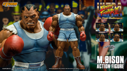 ULTRA STREET FIGHTER II THE FINAL CHALLENGERS - M.BISON ACTION FIGURE | ウルトラストリートファイターII ザ・ファイナルチャレンジャーズ アクションフィギュア バイソン