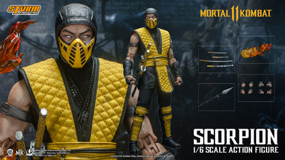 SCORPION 1/6 SCALE ACTION FIGURE | モータルコンバット11 1/6 アクションフィギュア スコーピオン