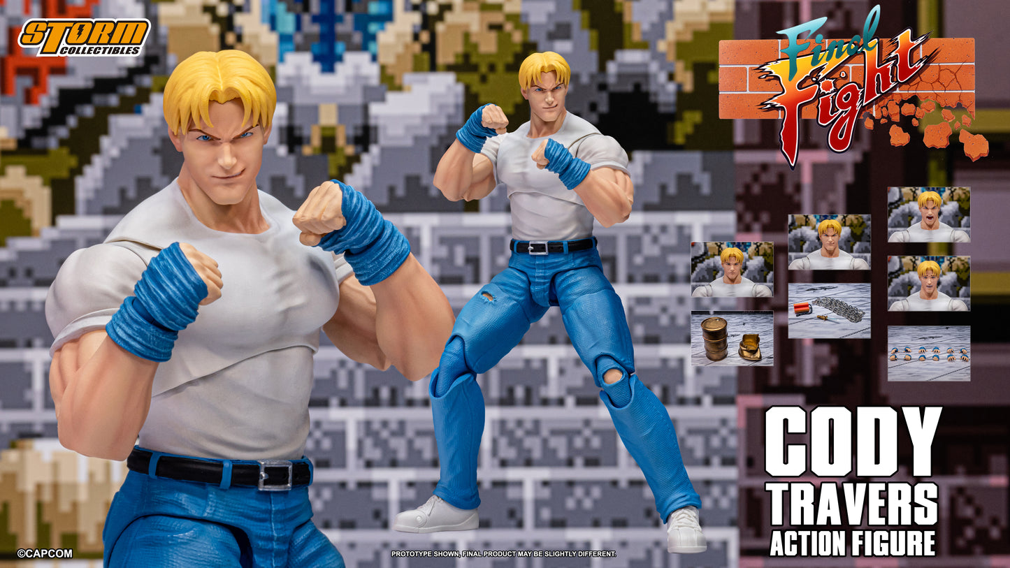 FINAL FIGHT - CODY TRAVERS Action Figure | ファイナルファイト アクションフィギュア コーディー・トラバース