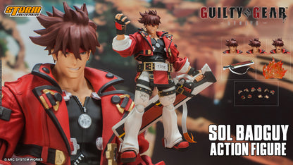 GUILTY GEAR -STRIVE- ACTION FIGURE SOL BADGUY GUILTY GEAR -STRIVE- | アクションフィギュア ソル=バッドガイ