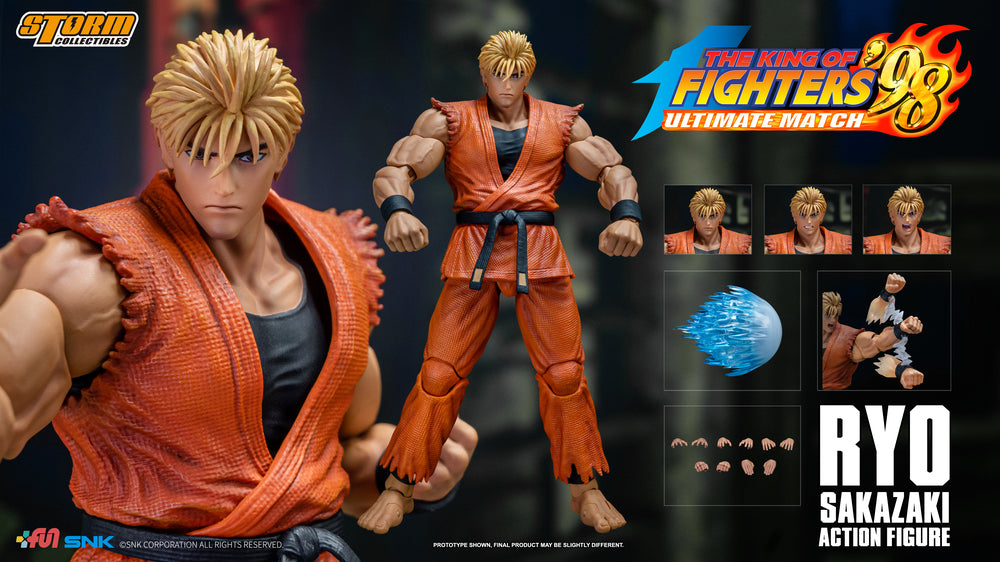 THE KING OF FIGHTERS ’98 ULTIMATE MATCH RYO SAKAZAKI ACTION FIGURE | ザ・キング・オブ・ファイターズ '98 アルティメットマッチ アクションフィギュア リョウ・サカザキ