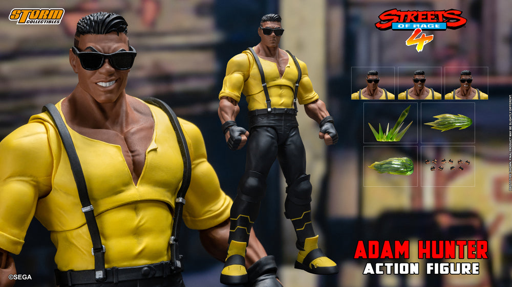 BARE KNUCKLE IV - ADAM HUNTER ACTION FIGURE | ベア・ナックルIV アクションフィギュア アダム・ハンター