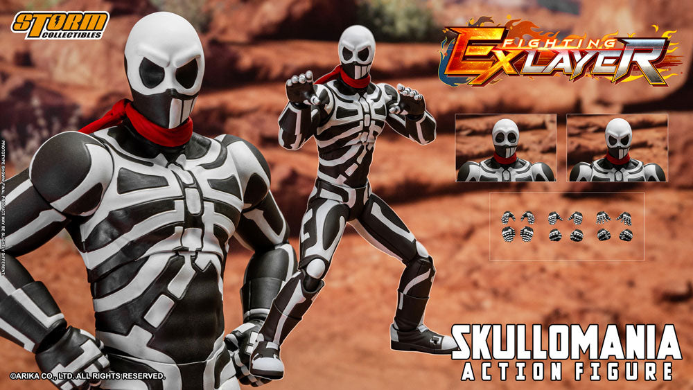 FIGHTING EX LAYER SKULLOMANIA ACTION FIGURE | ファイティングEXレイヤー アクションフィギュア スカロマニア