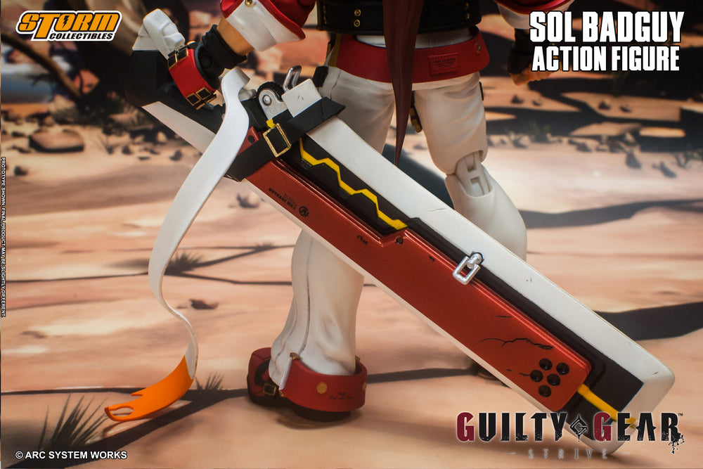 GUILTY GEAR -STRIVE- ACTION FIGURE SOL BADGUY GUILTY GEAR -STRIVE- | アクションフィギュア ソル=バッドガイ