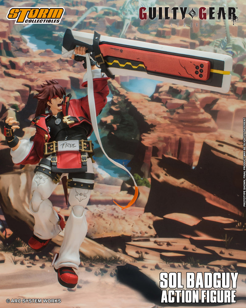 GUILTY GEAR -STRIVE- ACTION FIGURE SOL BADGUY GUILTY GEAR -STRIVE- | アクションフィギュア ソル=バッドガイ