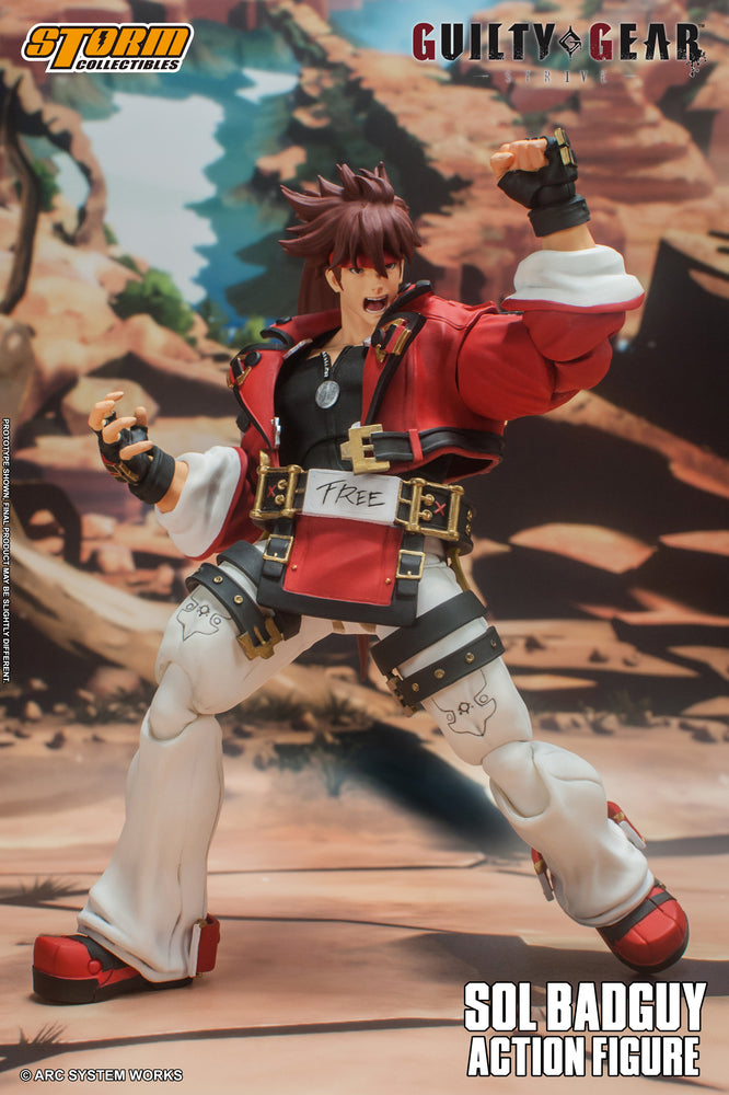 GUILTY GEAR -STRIVE- ACTION FIGURE SOL BADGUY GUILTY GEAR -STRIVE