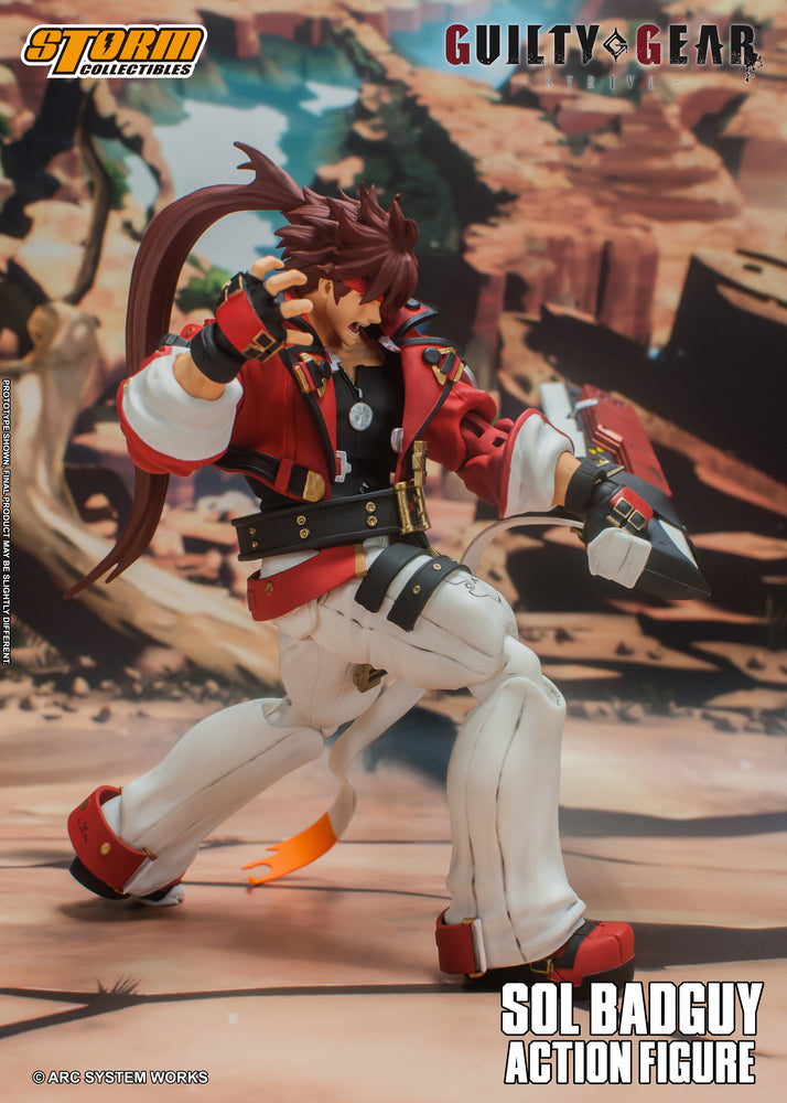 GUILTY GEAR -STRIVE- ACTION FIGURE SOL BADGUY GUILTY GEAR -STRIVE- | アクションフィギュア ソル=バッドガイ