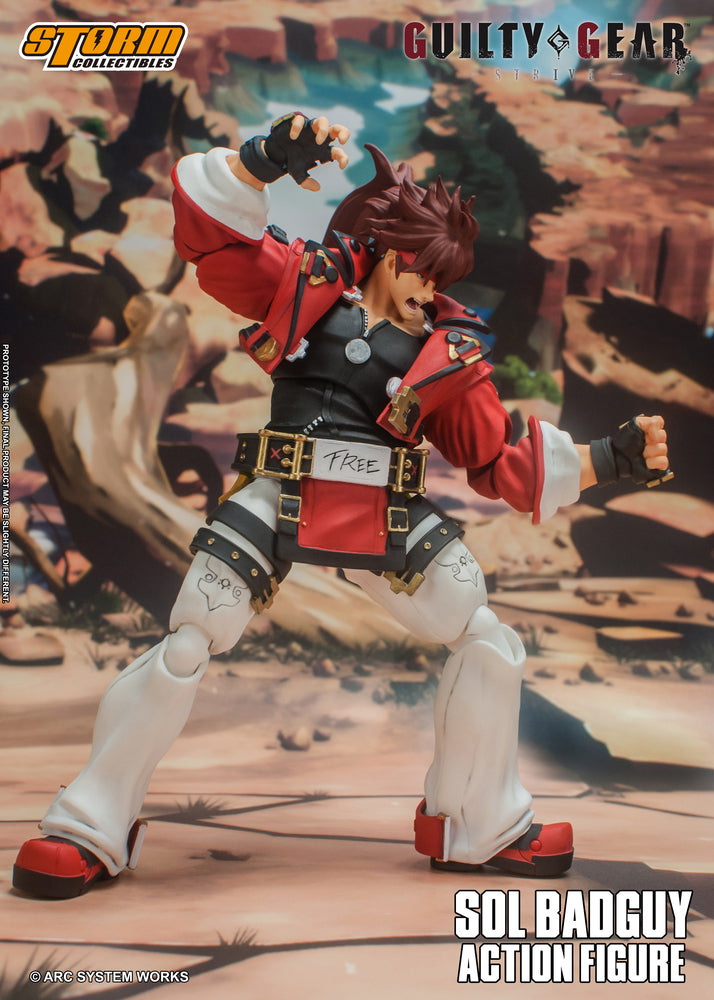 GUILTY GEAR -STRIVE- ACTION FIGURE SOL BADGUY GUILTY GEAR -STRIVE