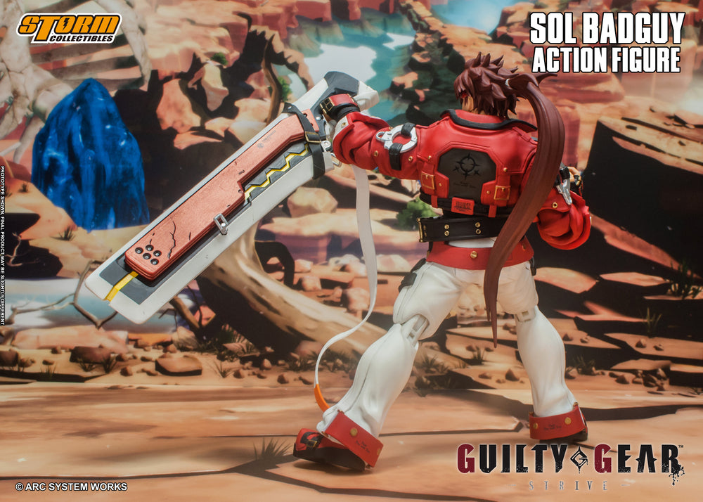 GUILTY GEAR -STRIVE- ACTION FIGURE SOL BADGUY GUILTY GEAR -STRIVE- | アクションフィギュア ソル=バッドガイ