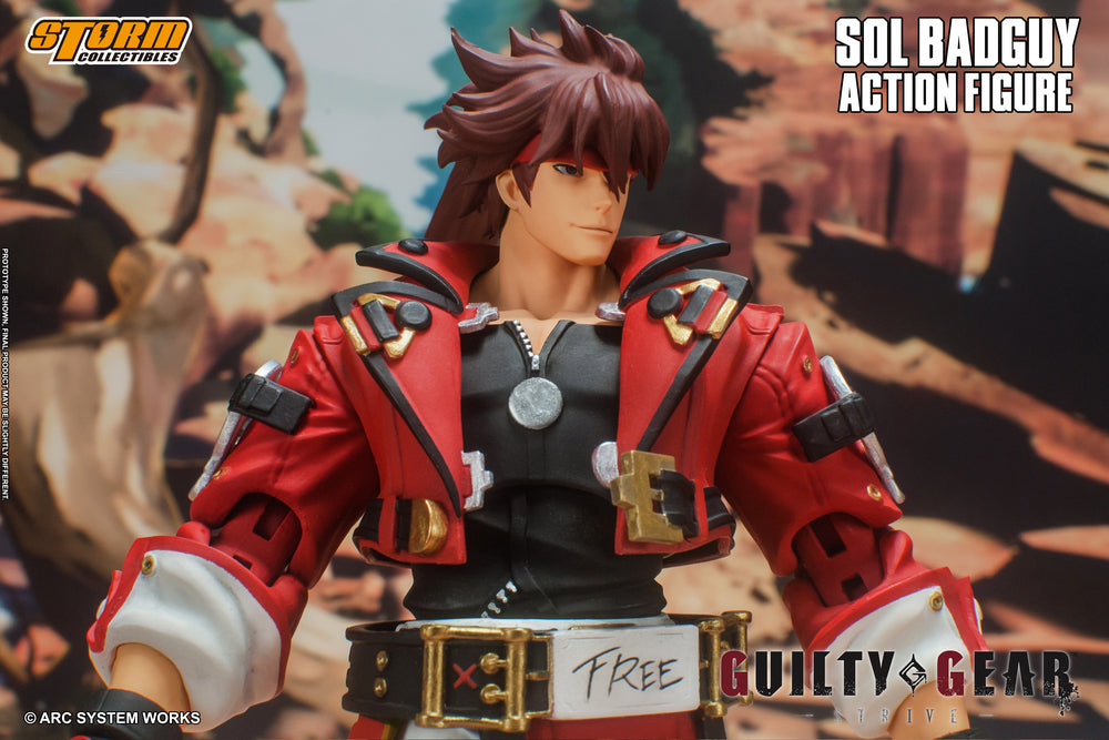 GUILTY GEAR -STRIVE- ACTION FIGURE SOL BADGUY GUILTY GEAR -STRIVE- | アクションフィギュア ソル=バッドガイ