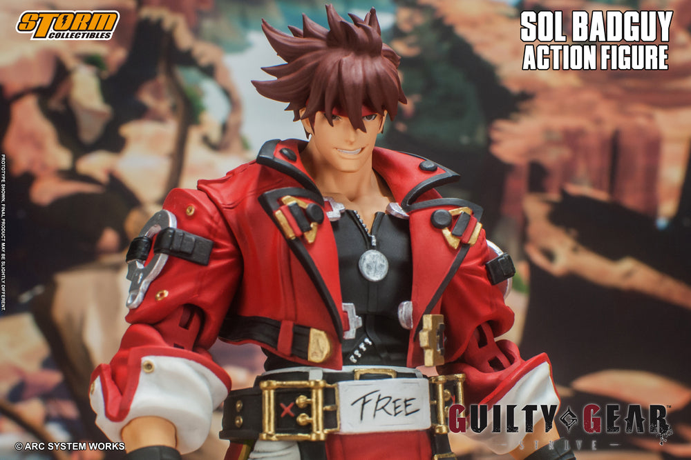 GUILTY GEAR -STRIVE- ACTION FIGURE SOL BADGUY GUILTY GEAR -STRIVE- | アクションフィギュア ソル=バッドガイ