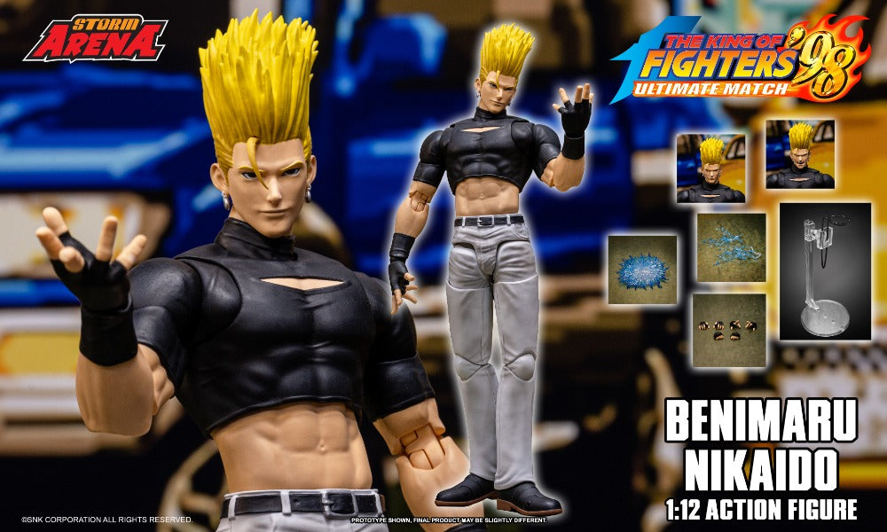STORM ARENA THE KING OF FIGHTERS ’98 ULTIMATE MATCH BENIMARU NIKAIDO ACTION FIGURE | ストームアリーナ ザ・キング・オブ・ファイターズ '98 アルティメットマッチ 二階堂紅丸